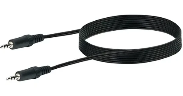 Schwaiger AUX kabel Jack 3,5mm - Jack 3,5mm černý / Audio kabel / 3 m (TFS3300533)