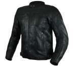 Kožená bunda na moto Xrc Lormes Hlt men black - 48 / černá