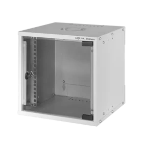 LogiLink W66Z30G šedá / Rozvaděč pro upevnění na zeď / 6U / až 30kg (W66Z30G)