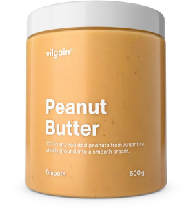 Vilgain Arašídové máslo – 3× jemné arašídy 500 g