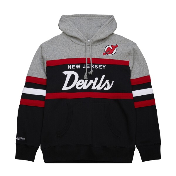 Mitchell & Ness Pánská mikina New Jersey Devils NHL Head Coach Hoodie Velikost: XL