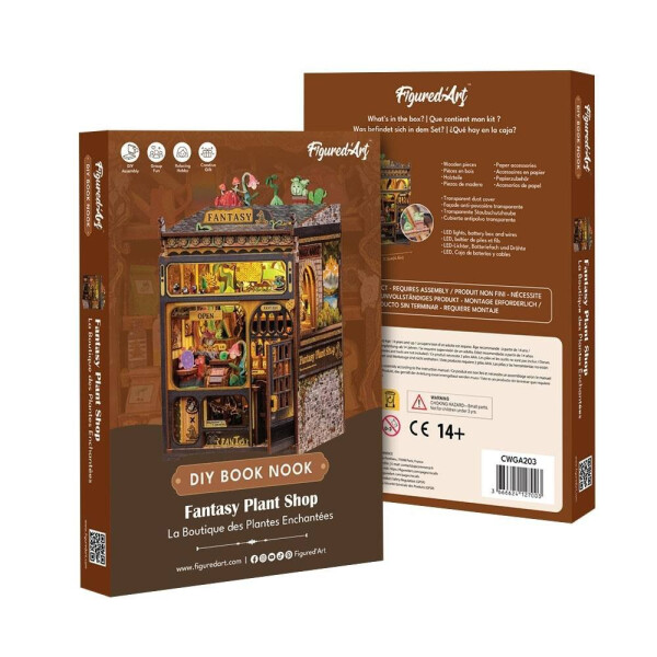 Book Nook sada - Obchod s kouzelnými bylinkami