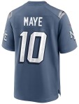 Nike Pánský dres New England Patriots NFL Drake Maye #10 Rivalries Game Storm Blue Velikost: XL