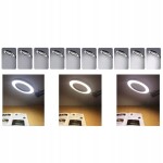MollyLux Izoxis 23893 Multifunkční lampa a lupa 32 LED, USB černá