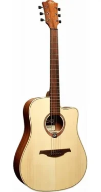 Lag GLA Tramontane 70 DC přírodní / Akustická kytara / Dreadnought / cutaway / smrk-khaya / 6 strun (L0850099)