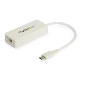 StarTech adaptér USB-C na RJ-45 bílá / 1Gbs / Thunderbolt 3 (US1GC301AUW)