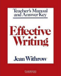 Effective Writing: Tchr´s Manual - Jean Withrow