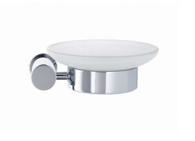 DURAVIT - D-Code Mýdlenka s držákem, pravá, mléčné sklo/chrom 0099181000