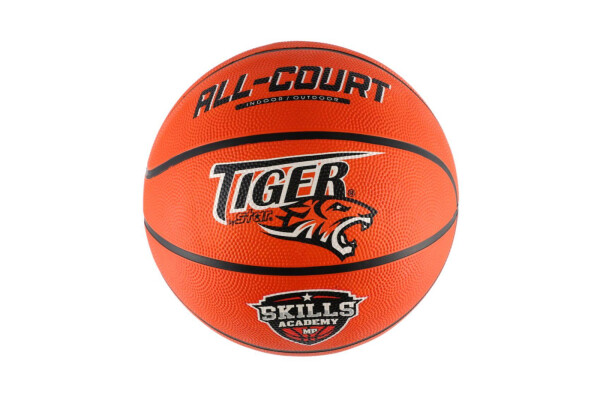 Míč basketbalový nafouknutý 31cm v síťce