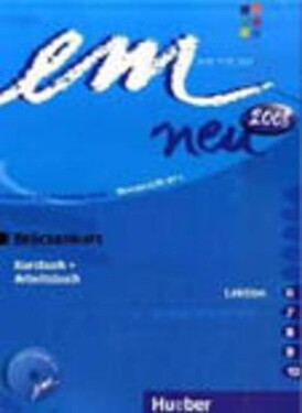 Em neu 2008 Brückenkurs: Kursbuch + Arbeitsbuch, Lektion 6–10 mit Arbeitsbuch-Audio-CD - kolektiv autorů