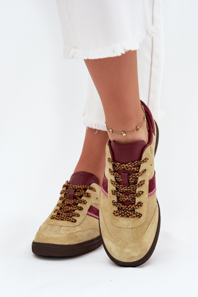 Dámské Nízké Sněhule Z Semiše Big Star SS274680 HI-POLY SYSTEM Limetkové 41