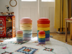 Malé kameny Stapelstein Mini RainbowClassic, 6 ks