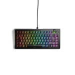 Glorious GMMK Pro bílá / herní klávesnice / mechanická / 75% / ISO UK Layout (GLO-KB-GMMK3-PRO-75-PB-FOX-W-BLK-UK)