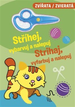 Zvířata - Stříhej, vybarvuj a nalepuj / Zvieratá - Strihaj, vyfarbuj a nalepuj