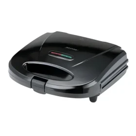 MPM MOP-47 černá / Sendvičovač / 900 W / 2 sendviče / 4 trojúhelníky / nepřilnavý povrch (5903151034243)