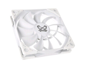 SCYTHE Kaze Flex 120 White PWM / 120 mm / 24.9 dB @ 1200 RPM / PWM (KF1225FD12W-P)