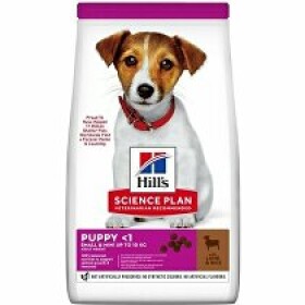 Hill's Can.Dry SP Puppy Small&Mini Lamb&Rice 1,5kg