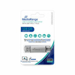 MediaRange MR938 128GB stříbrná / Flash Disk / USB 3.1 (MR938)