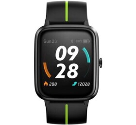 Rozbaleno - UleFone Watch GPS černo-zelená / Chytré hodinky / 1.3" / krokoměr měření tepu / BT / GPS / 5ATM / rozbaleno (ULE000402.rozbaleno)