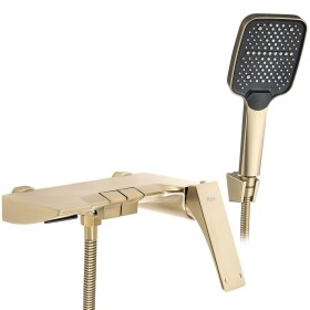 REA - Vanová nástěnná baterie Joe Brush Gold REA-B8992