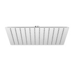 Mereo Termostatická vanová baterie talířovou hranatou sprchou, nerez CB60101TSD
