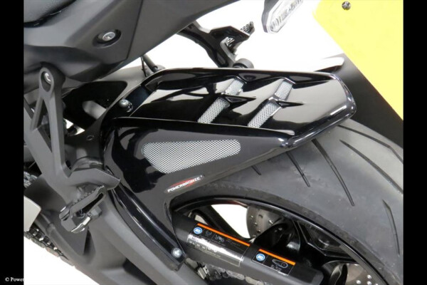 Kawasaki Z H2 20-25, Z H2 SE 20-25 Zadní blatník - Matná černá-stříbrná mřížka