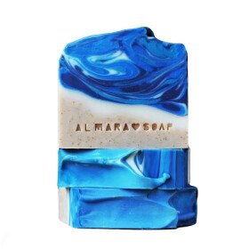 Almara Soap Designové mýdlo Ocean Waves, modrá barva