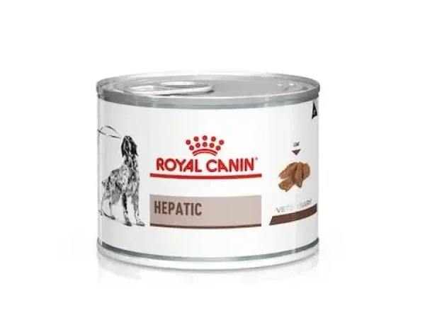 Royal Canin VD Dog Hepatic 200 g / Konzerva pro psy / podpora zdraví jater (9003579308479)