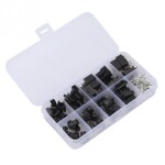 Sada SM konektorů samice + samec 2, 3, 4, 5Pin 2,54 mm