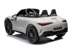 Mamido Elektrické autíčko Mercedes AMG SL63 4x200W 24V bílé EVA, ECO kůže