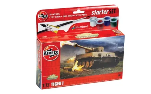 Airfix Classic Kit VINTAGE tank A01308V Tiger 1 1:76