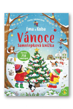 Ema a Kuba Vánoce - Samolepková knížka - Kate Nolan