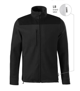 Effect fleece unisex černá 01 (brand label) XL