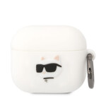 Karl Lagerfeld AirPods 3 cover Silicone Choupette Head 3D KLA3RUNCHH