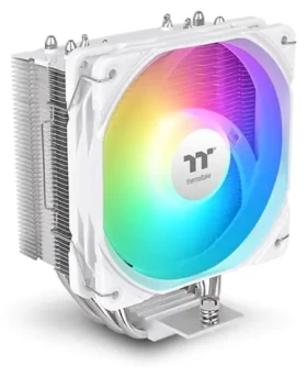 Thermaltake UX400 ARGB Sync bílá / Chladič CPU / 120 mm / ARGB / 200 W TDP / AM4/AM5/LGA1700/LGA1851 (CL-P143-AL12SW-A)