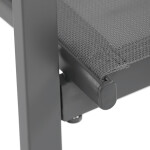 Zahradní sestava, síťovina, šedá, AZS-S1212 GREY