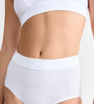 SLOGGI DOUBLE COMFORT – Maxi kalhotky (2ks) – organická bavlna a bezešvý pás Sloggi WHITE 48