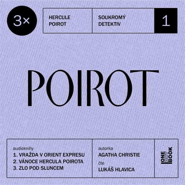 3x Poirot #1 - Agatha Christie - audiokniha