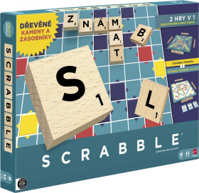Scrabble dřevěná edice cz