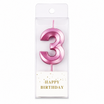 Cake star Dortová svíčka Rose Gold č.3