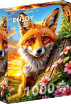 Puzzle Zvědavá liška 1000 dílků