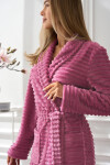 L&L 2415 Ritta dlouhý dámský župan M-2XL cherry XXL-172/110/118