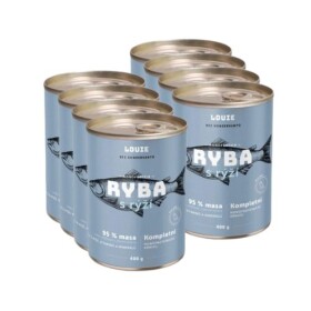 Louie konzerva Ryba s rýží 8x400g