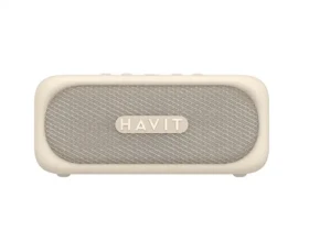 Havit SK905BT béžová / Přenosný Bluetooth reproduktor / 2 x 10 W RMS / IPX7 / Bluetooth 5.3 / TWS (SK905BT beige)
