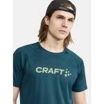 Běžecké tričko CRAFT CORE Essence Logo zelené Velikost textilu: