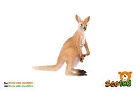 Klokan velký mládětem zooted plast 11cm sáčku