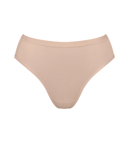 Dámské kalhotky GO Daily Cotton Tai - BROWN - béžové 00LZ - SLOGGI BROWN XL