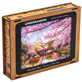 Unidragon dřevěné puzzle - Sakura velikost L - EPEE Unidragon
