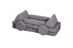 SHAPPY Dětská rozkládací pěnová pohovka SHAPPY PLAY mini Barva: Soft Beige