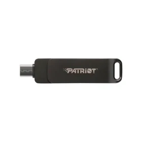 Patriot RAGE R550 1TB černá / Flash Disk / USB 3.2 / USB-A / USB-C / Přenosová rychlost až 100 MBs (PE1TR550DSAD)
